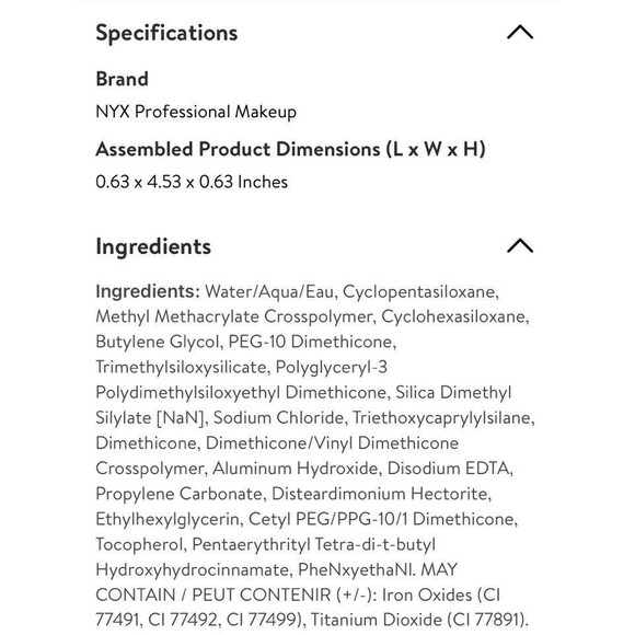 NYX PROFESSIONAL MAKEUP Can't Stop Won't Stop Contour Concealer 24h Full Cove... - Picture 6 of 9